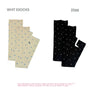 Milk coffee + Black / One Size