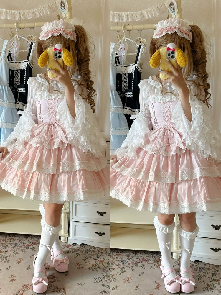 Tata Long Ear - Otome Heart - Vintage-inspired Sweet Lolita JSK