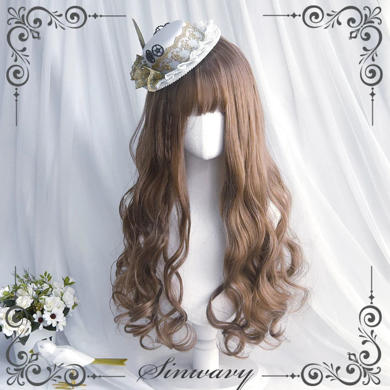 Sinwavy beige long-curl Lolita wig - view 8