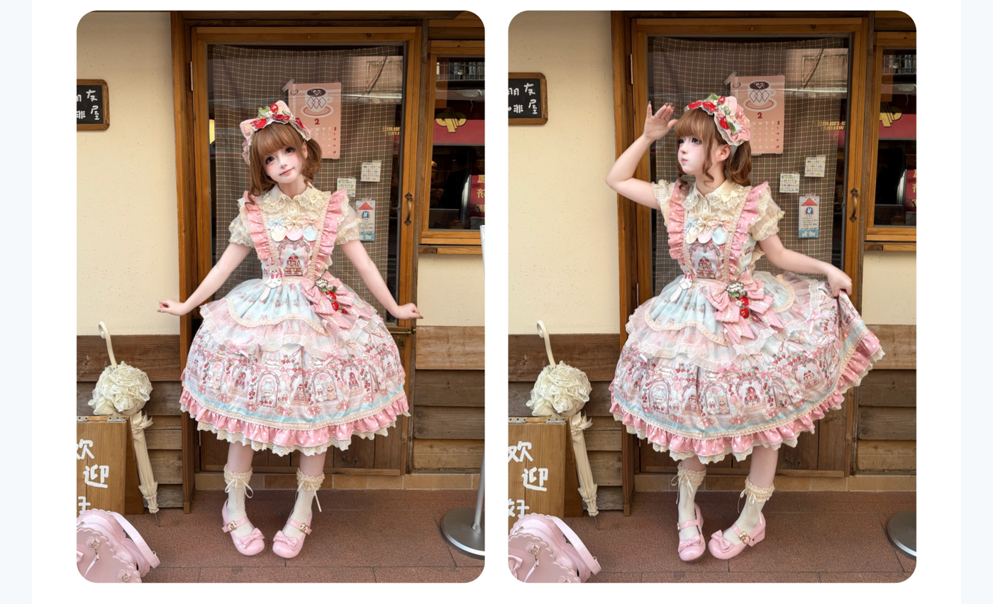 Jelly Girl - Sweet Lolita Spring Dessert - Sweet lolita JSK dress