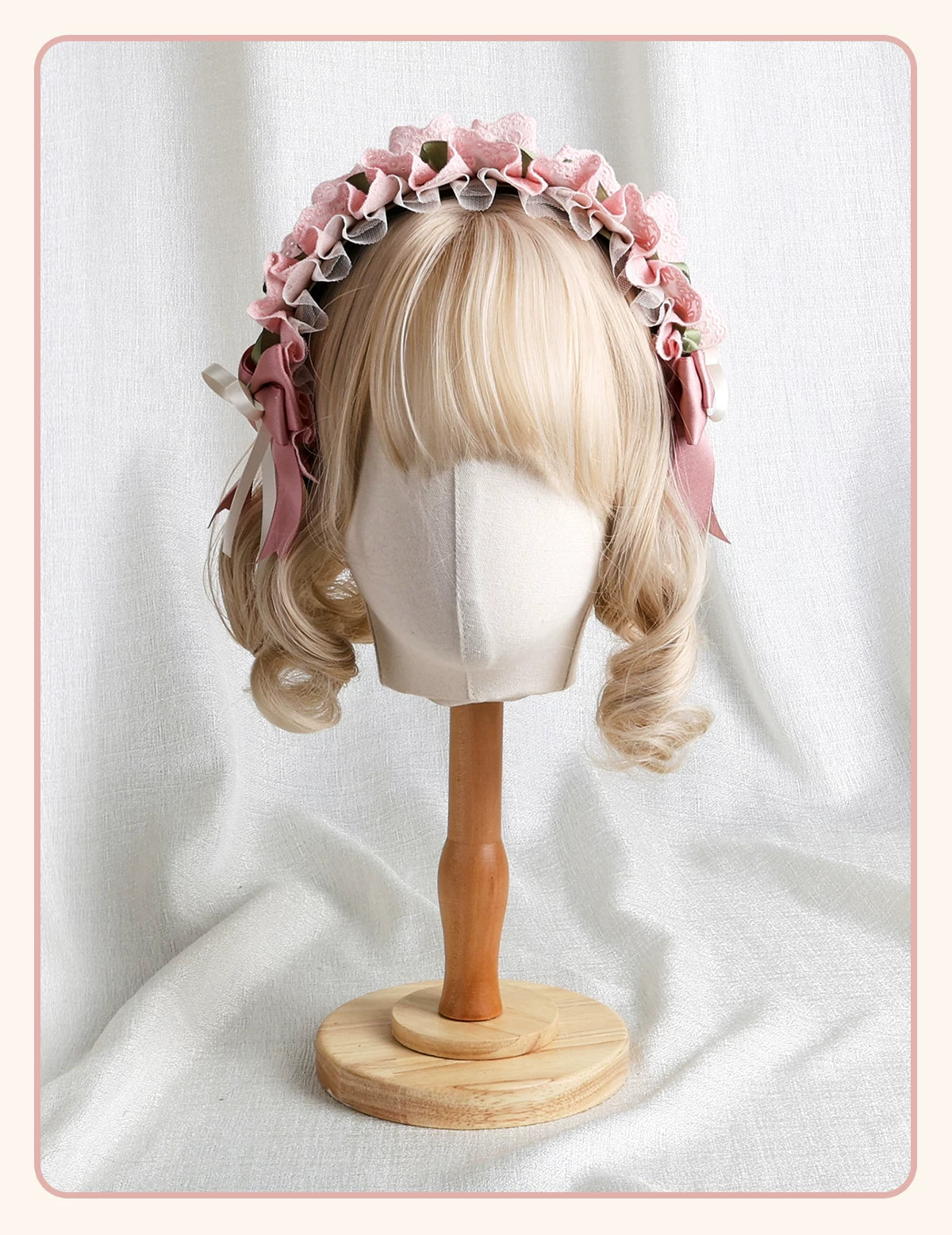 Stardust Rose - Garden Bouquet - Floral Hat and Headband Selection