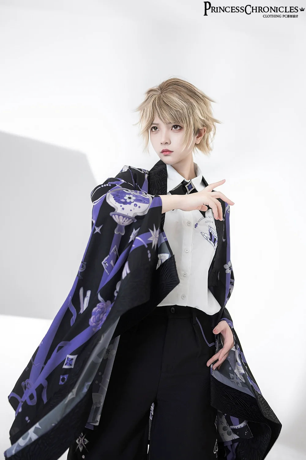 Princess Chronicles - Summer Sunscreen Loose Vintage - Printed Haori Outerwear Innerwear