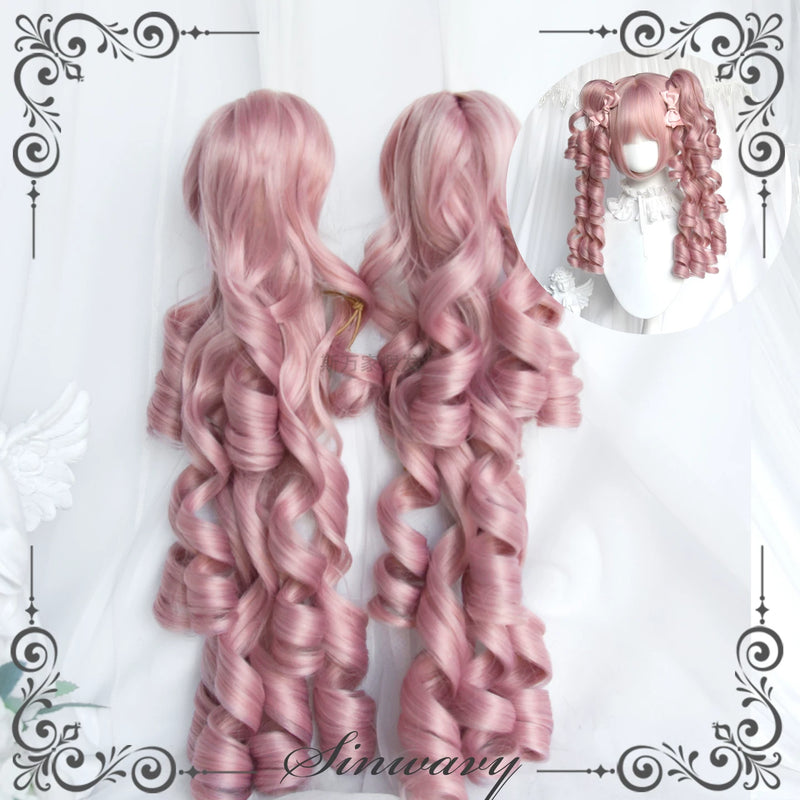 Sinwavy pink Lolita ponytail hairpiece collection - view 3