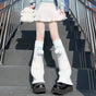 White---blue pom-pom / One Size