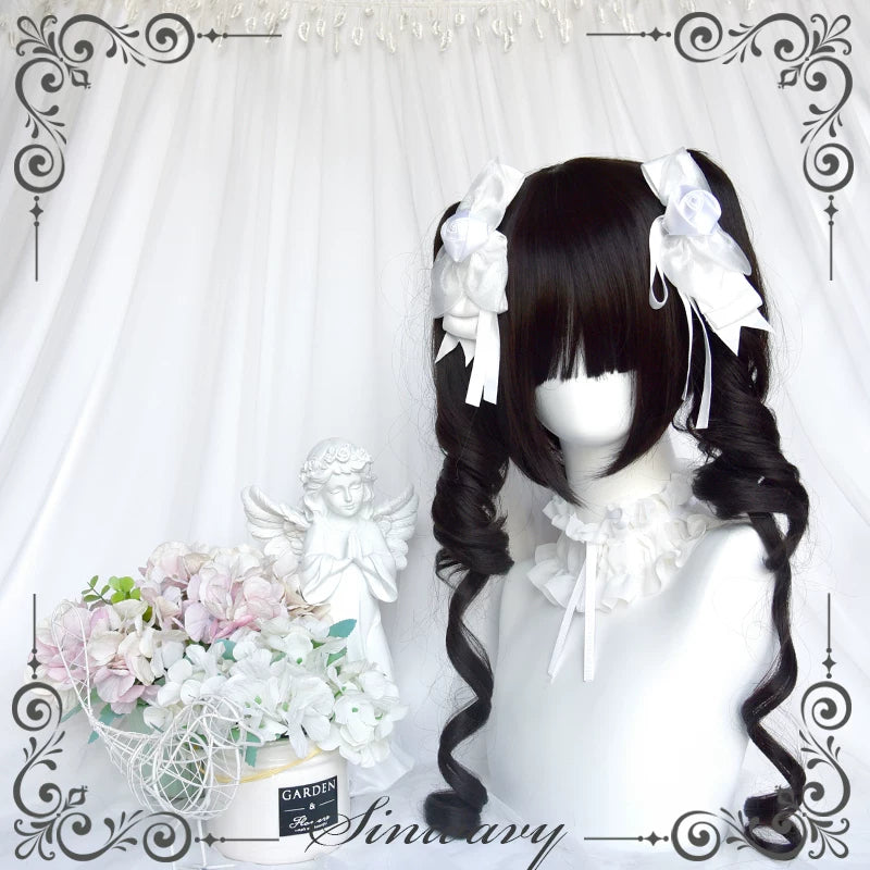 Sinwavy natural black double ponytail wig - view 7