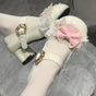 White - 4.5 cm Heel / 34