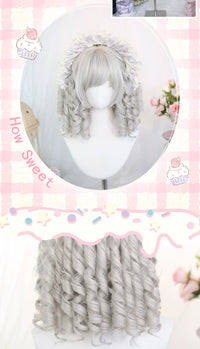 Dalao Home - Zhiwan - short Roman curls - Zhiwan silver grey