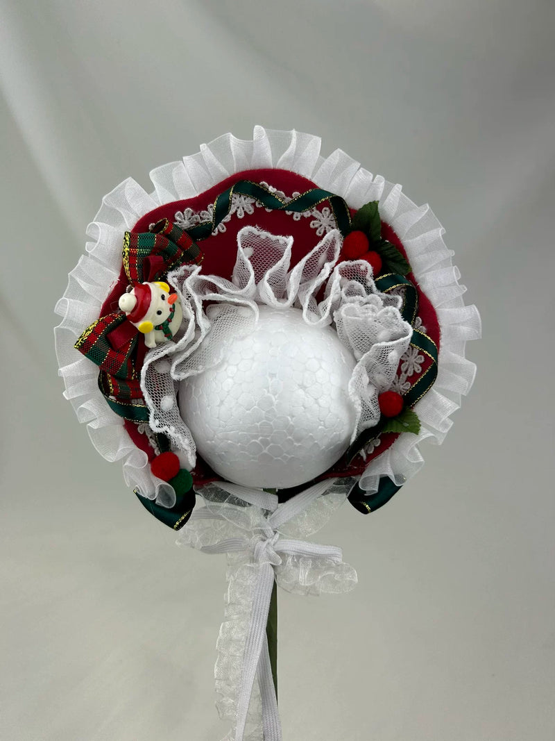 Christmas & New Year Lolita Bonnet — additional product view