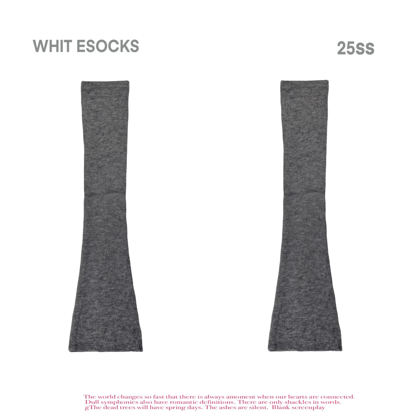 White Socks - Winter Ribbed Slouch - Long Slouch Leg Warmers with a Flared Cuff