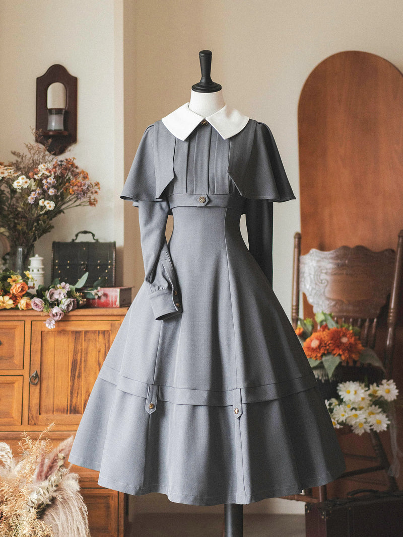 Forest Wardrobe - Forest Antique Trunk - Cape-Collar OP Dress - 8