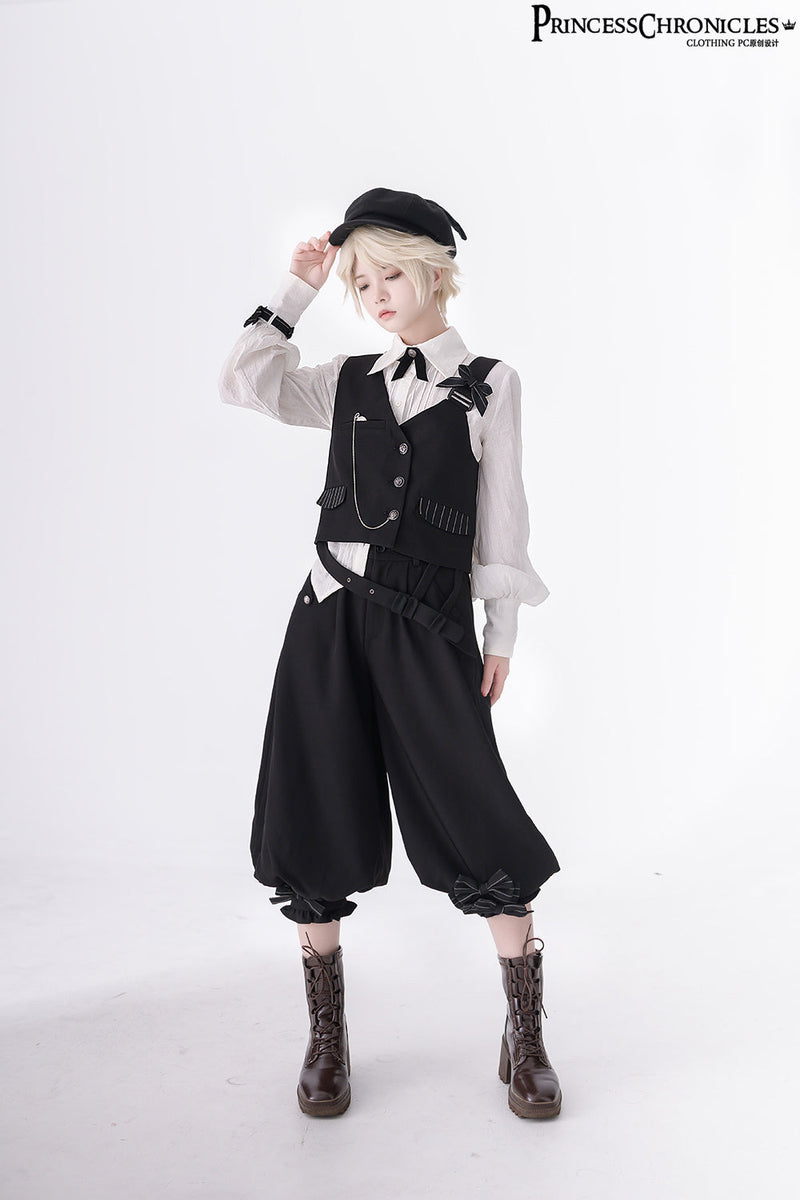Princess Chronicles - Vintage Kawaii Bow Lolita Beret - Headwear