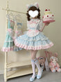 S / Blue JSK + Apron