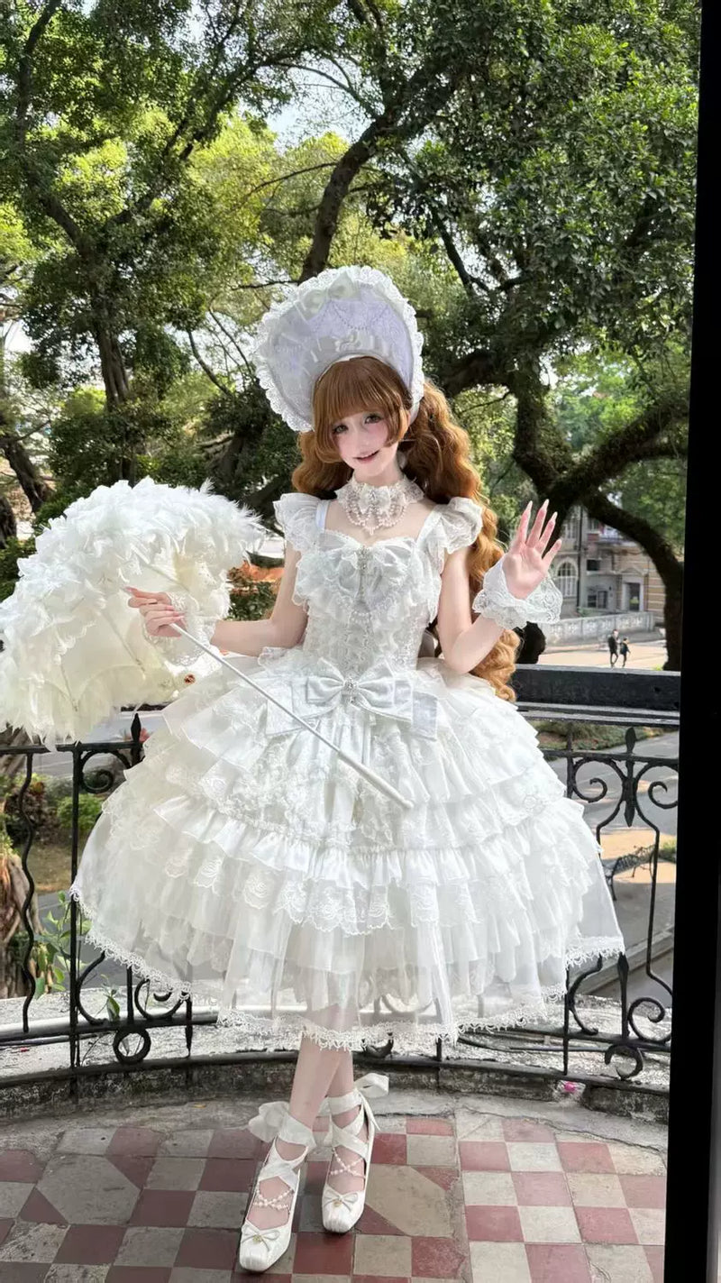 Miaolin Original - Rose Oath - Sweet Lolita JSK dress