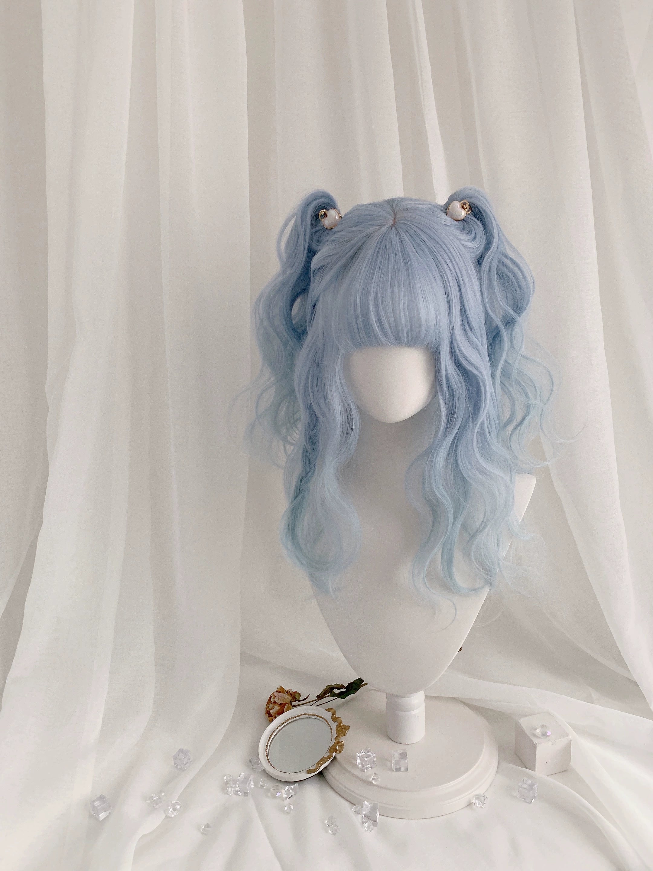 Spot MONKEEP Monkey Bajia, Forest of Goblins - Type II Medium and Long Textured 45cm Dream Gem Luminous Wig
