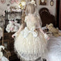 White JSK dress + white tail wing + airplane box / S / standard
