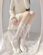 White socks, white / One Size