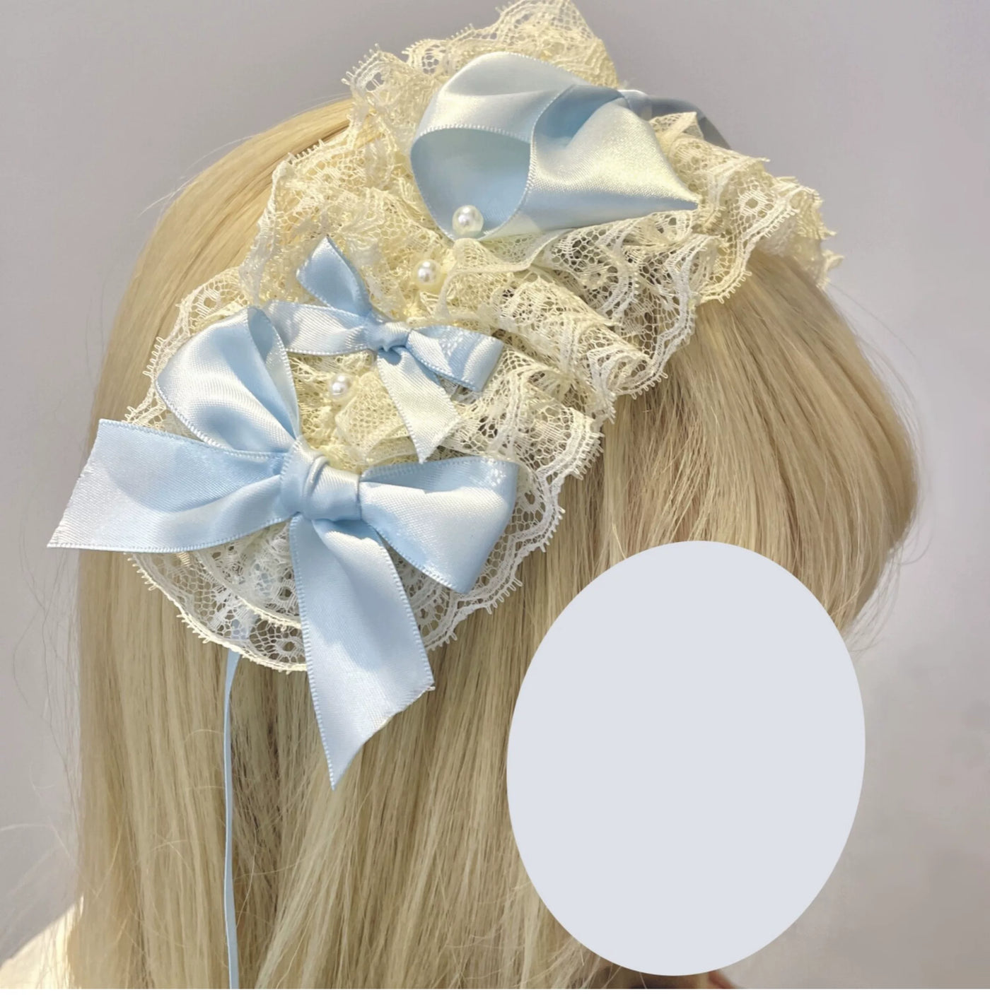 Pumpkin Planet - Antique Ribbon - Ribbon-Edged Headwear with Bow Details