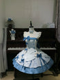 Glass Bottle Dress + Hat + Train + Leg Warmers / S