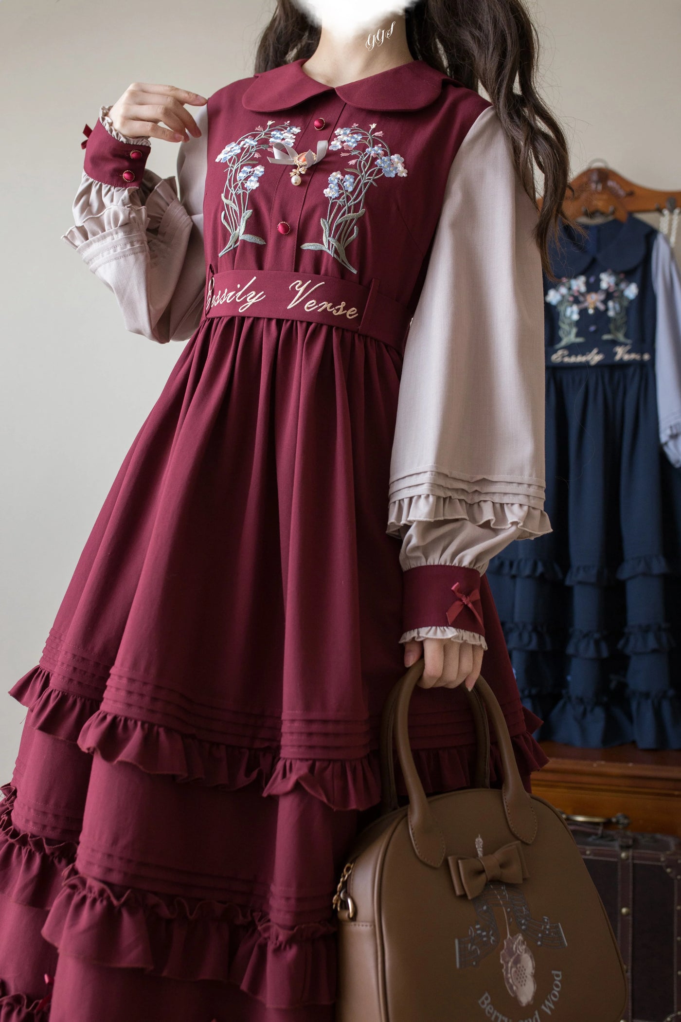 Name of the Wild - Classic Long-Sleeve OP Dress - detail view 4
