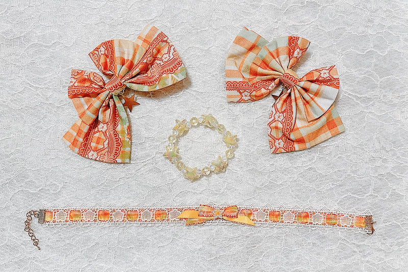 Lolita - Mango Macchiato - Ginger Yellow Sweet Lolita JSK