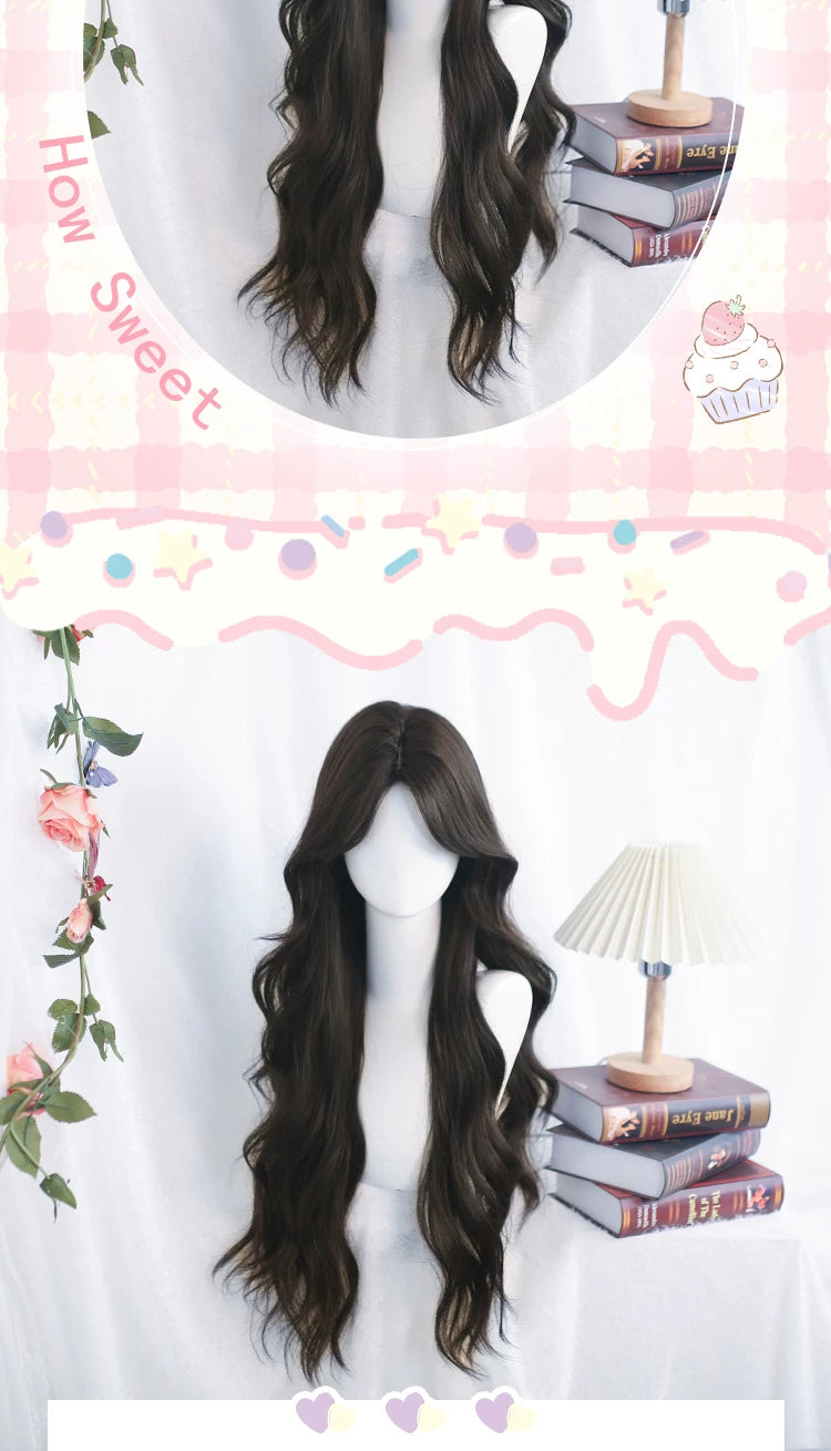 Dalao Home Wei Ling long curly black tea wig - additional view 3