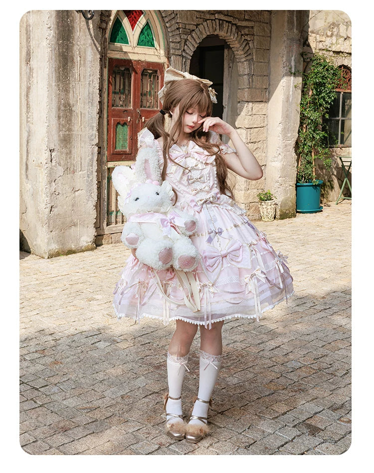 momo - 3rd Anniversary Momo - White Gold 3D Doll Backpack