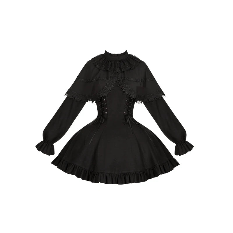 With PUJI - Dream Lost - Lolita OP Dress detail view 8