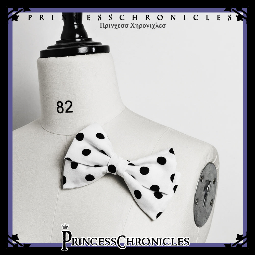 Rabbit Theater - Chessboard Ouji Fashion Shirt Set S Polka Dots Brooch (one size / choose M) - in stock