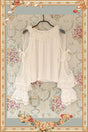 Round Neck - White / M
