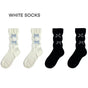 White + black 2-pair set / One Size