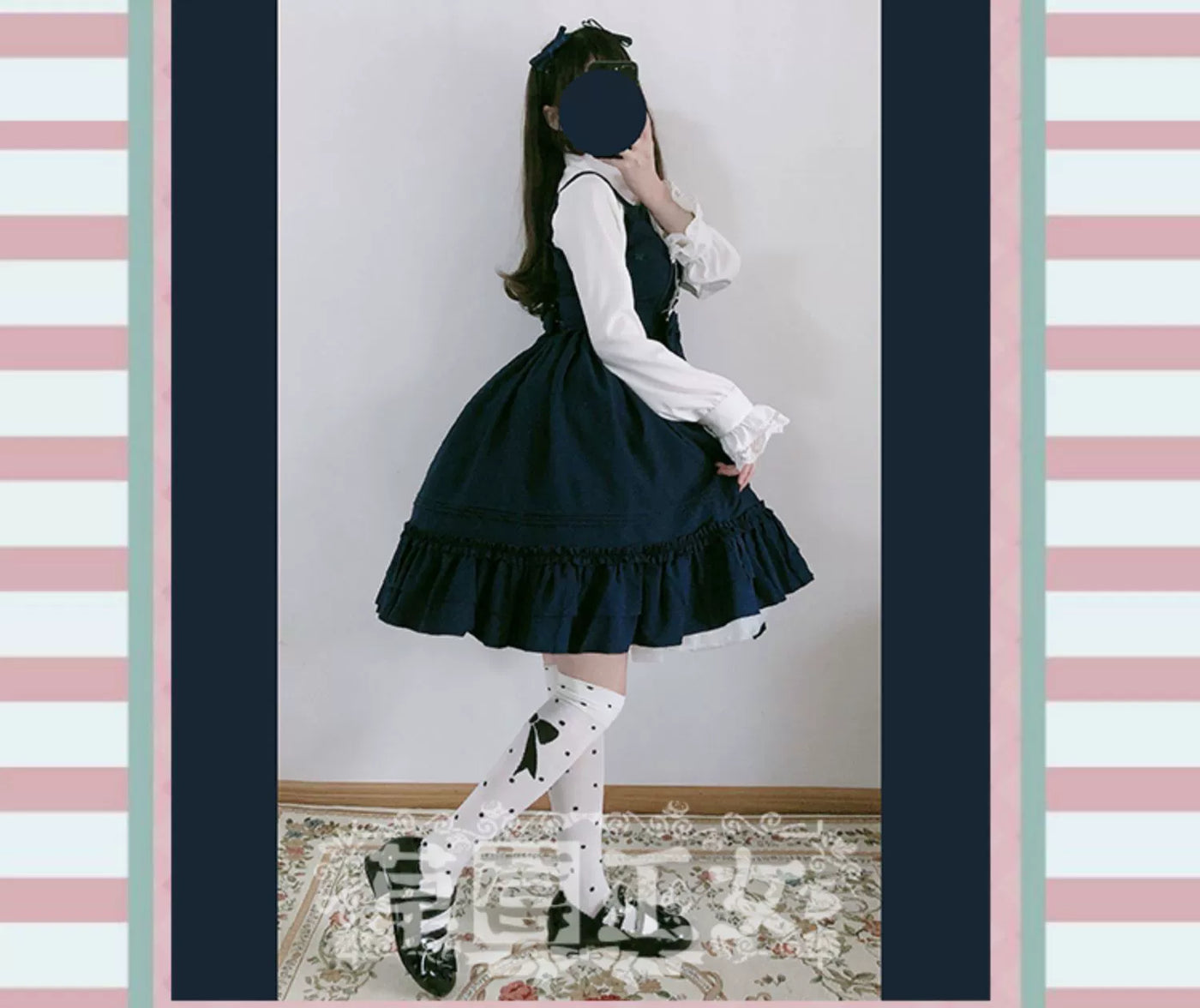 Strawberry Witch - Sweet Lolita JSK Multicolored - Lolita Dress JSK Dress