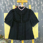 S / Black - short sleeves
