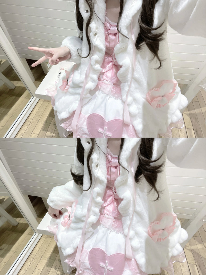 Chai Huhu Soft Bunny Plush Lolita Coat & Separates — additional product view