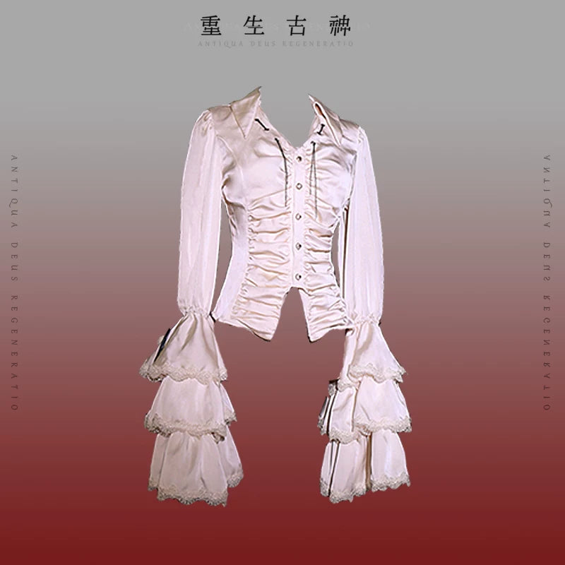 囚鸟旅店‖重生古神‖现货页面‖克苏鲁哥特暗黑原创Lolita裙大码