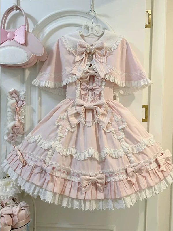 Creamy - Meow Meow Doll - JSK set with matching cape and bow