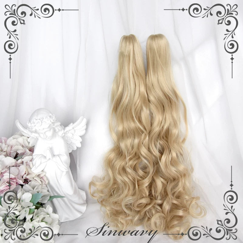 Platinum Lolita twin-tail wig - view 7
