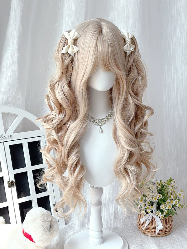 Roman-curl wig with twin ponytails - view 1