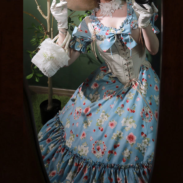 Forest Wardrobe - Early Summer Berry Storybook - Classic Lolita OP Dress - 1