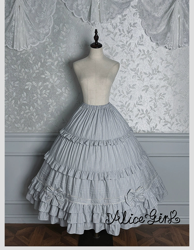 Alice Girl - Duke of Victoria - Classic Lolita SK & Overskirt Set