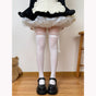 Blossom lace bow white / One Size