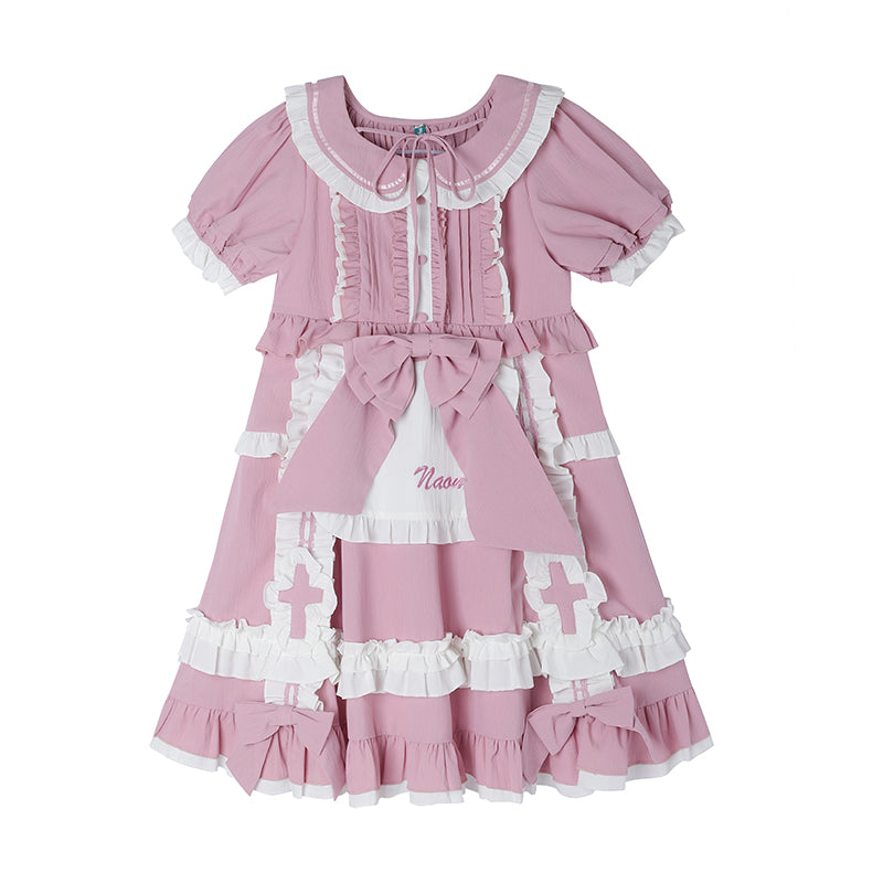 Niu Niu - Plus Size Lolita Nurse Summer OP - Dress OP Dress