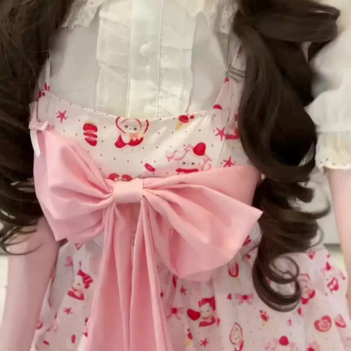 Sweetheart Dream Machine - Little Sweet Core - JSK dress with a large front bow