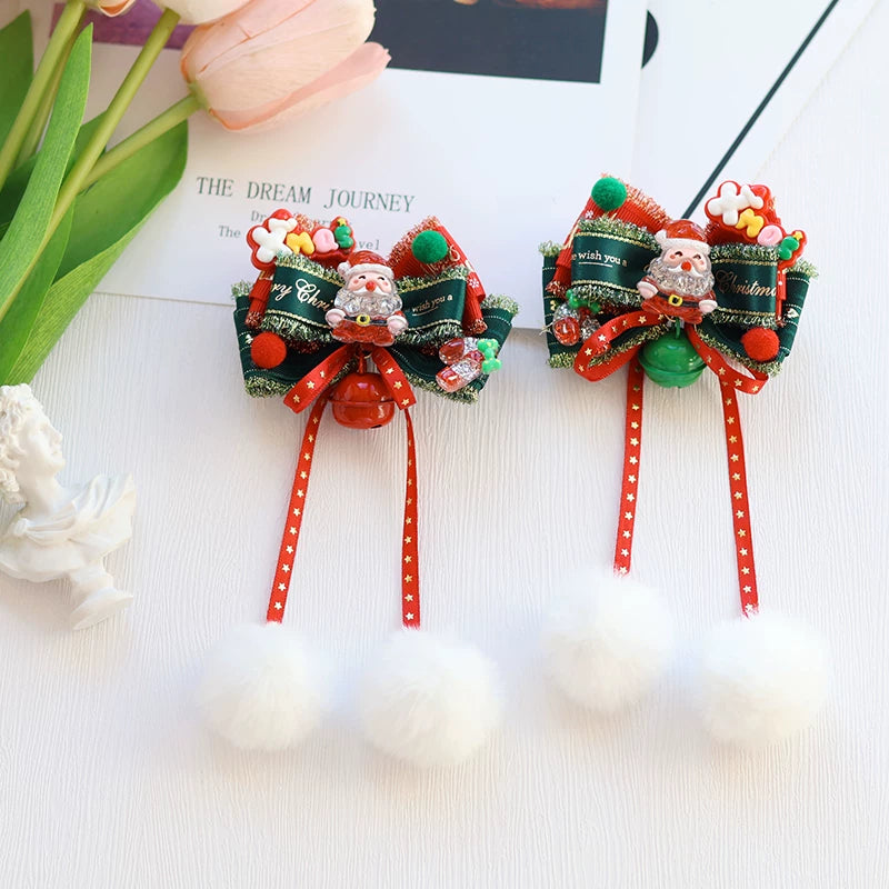 Christmas Light-Up Lolita Headwear & Accessory Options — Christmas Hair Clip H