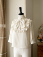 Ivory Blouse / Ready Stock / S