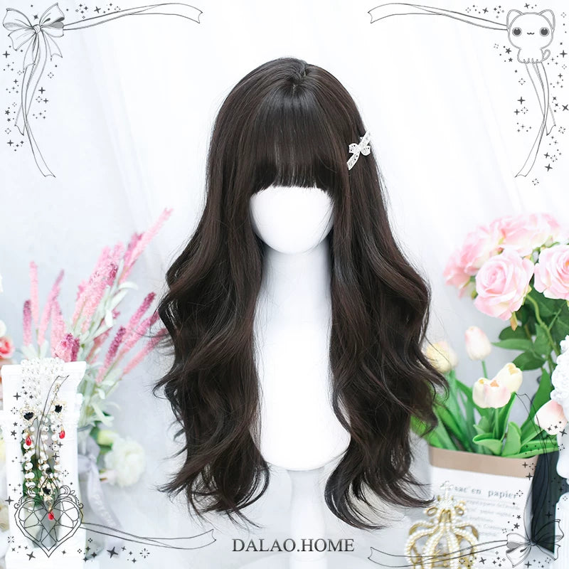 Dalao Home natural long curly Lolita wig - view 7