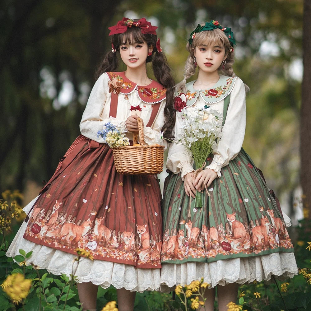 Miss Point - Chuby Box in the Forest - Elegant Lolita Necklace Brooch KC Beret Accessories