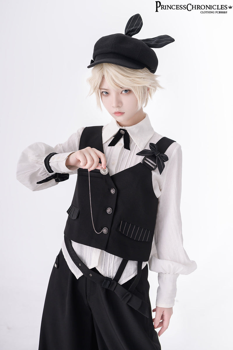 Princess Chronicles - Vintage Kawaii Bow Lolita Beret - Headwear
