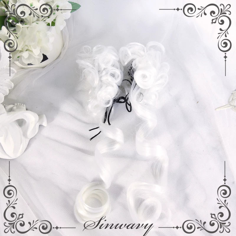 Sinwavy Harajuku flower bun hairpiece - view 9