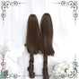Dark brown - ponytail pair only