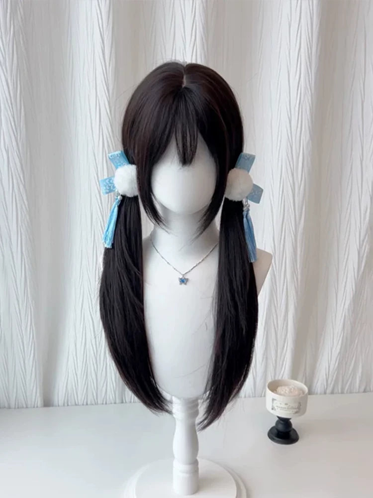 Kunkun Fish layered twin-ponytail wig - view 6